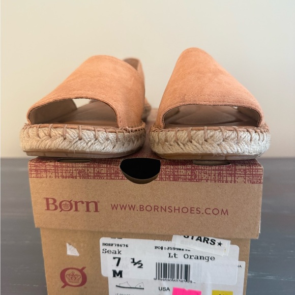 Born Women's Tan Suede Espadrille Shoes - Picture 7 of 7